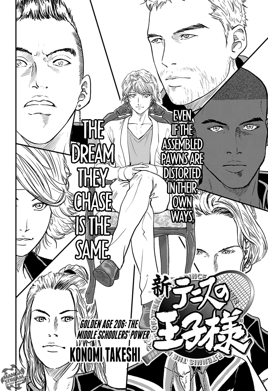 New Prince of Tennis Chapter 206 3